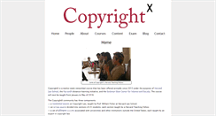 Desktop Screenshot of copyx.org